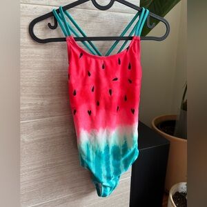 Cat and Jack Girl’s Watermelon Swimsuit